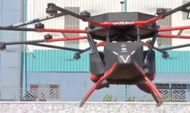 Watch: Varuna, India’s first human-carrying drone, to be inducted into Navy soon