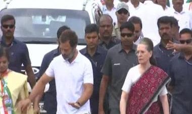 Watch: Sonia Gandhi joins 'Bharat Jodo Yatra' in Karnataka's Mandya district