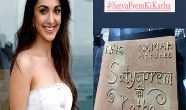 Kiara Advani wraps the first schedule of Satyaprem Ki Katha in Mumbai, shares story with fans