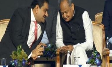 Ashok Gehlot belittles Rahul Gandhi once again, fetes ‘berated’ Gautam Adani at investors summit