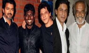 Shah Rukh Khan wraps shooting of Atlee's Jawan, gets greeted by Rajinikanth and Thalapathy Vijay
