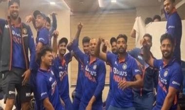 IND vs SA: Shikhar Dhawan leads India's epic dressing room dance celebrations after ODI series win – WATCH