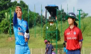 India vs Thailand Live Score and Commentary, Women's Asia Cup 2022 Semi-final 1
