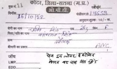 Madhya Pradesh doctor prescribes medicines in Hindi, picture goes viral
