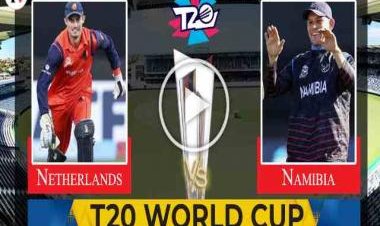 Namibia vs Netherlands Live score T20 World Cup: NAM on back foot after losing early wickets vs NED