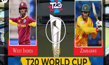 West Indies vs Zimbabwe T20 World Cup Live Score and Updates: WI off to quick start in a do-or-die situation