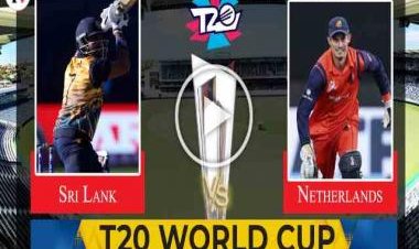 Sri Lanka vs Netherlands Live score T20 World Cup: SL 66/2 after 11 overs vs NED