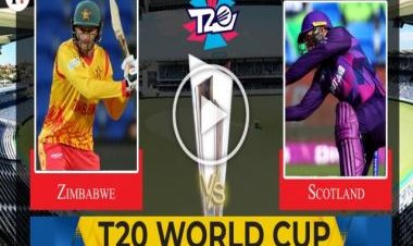 Scotland vs Zimbabwe Live Cricket Score, T20 World Cup: SCO vs ZIM at Bellerive Oval in Hobart