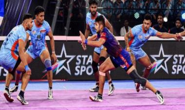 Pro Kabaddi League 2022: U Mumba clinch 37-29 win against Gujarat Giants; Dabang Delhi suffer second straight defeat