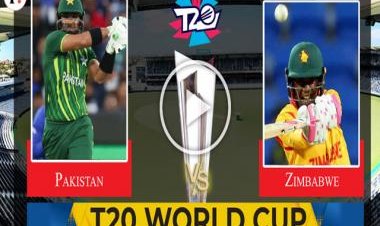 Pakistan (PAK) vs Zimbabwe (ZIM) T20 World Cup HIGHLIGHTS: ZIM stun PAK by 1 run in a thriller