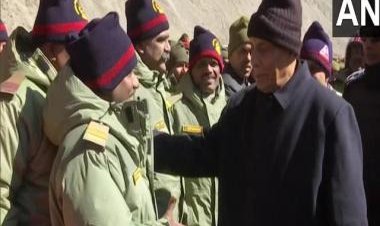 BRO projects will help Ladakh to progress rapidly: Defence Minister Rajnath Singh