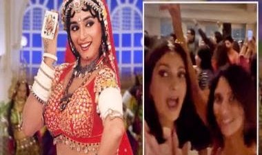 Choli Ke Peeche Kya Hai from Khalnayak plays at the White House, actor Poorna Jagannathan shares video