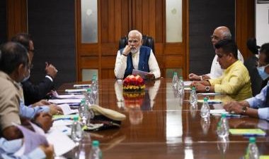 Morbi bridge collapse: PM Modi chairs high-level meeting, takes stock of relief &amp; rescue operations