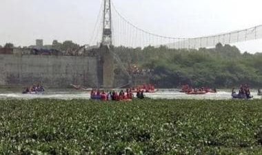 Morbi bridge collapse: Gujarat police arrest 9, including managers of company that renovated it for seven months
