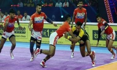 Pro Kabaddi 2022 Highlights: UP Yoddha beat Telugu Titans 43-24; Patna Pirates defeat Gujarat Giants 34-28