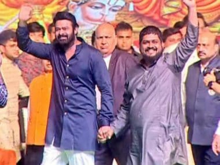 Prabhas and Om Raut clear air over 'rift' regarding Adipurush teaser; celebrate Dussehra together
