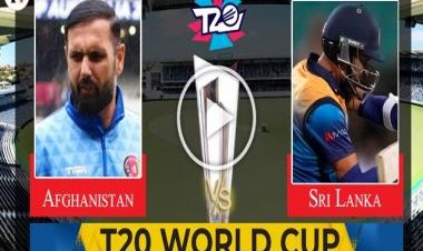 Afghanistan vs Sri Lanka T20 World Cup HIGHLIGHTS: SL defeat Afghanistan by 6 wickets
