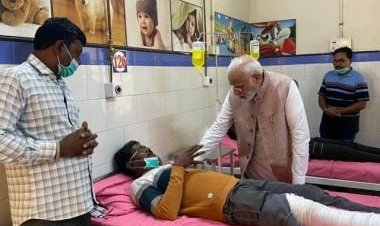 Morbi bridge collapse: PM Modi calls for detailed &amp; extensive probe as he meets survivors, victims' families