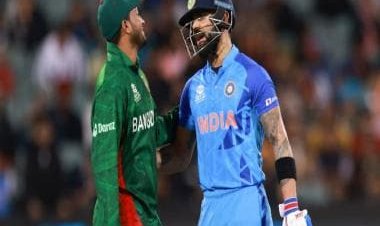India vs Bangladesh, T20 World Cup 2022: Kohli, Shakib involved in animated exchange over no-ball; watch video