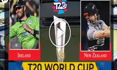 New Zealand vs Ireland T20 World Cup Live Scores and Updates: IRE push NZ back, 75/1 after 10 overs