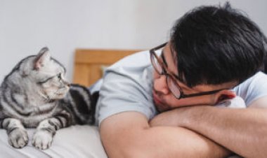 Cat allergies may be tamed by adding an asthma therapy to allergy shots