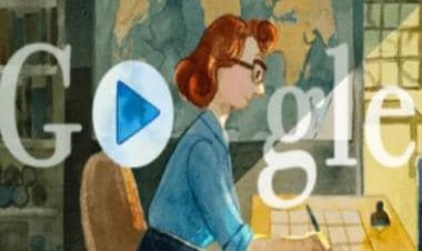 Google Doodle celebrates life of American oceanographic cartographer Marie Tharp