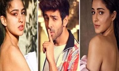 Kartik Aaryan receives special wishes from rumoured girlfriends Sara Ali Khan and Ananya Panday on 32nd birthday