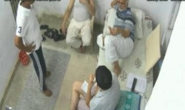 Another video of Satyendar Jain meeting suspended Tihar jail chief &amp; other guests emerges; Watch