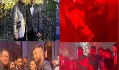 WATCH: MS Dhoni parties with Hardik Pandya, Ishan Kishan and rapper Badshah in Dubai, videos go viral