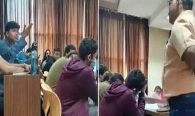 Watch: Muslim student calls out professor in Karnataka, 'Can't call me a terrorist'
