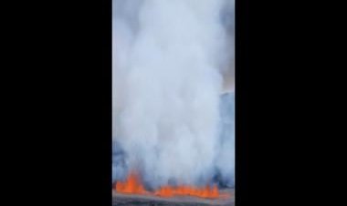 Largest active volcano Mauna Lao erupts after 38 years, aerial view amazes Internet
