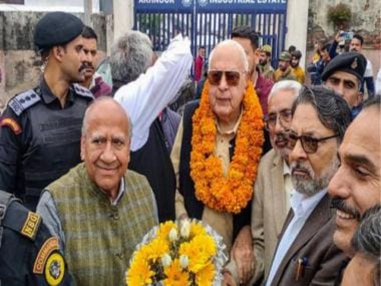 WATCH: Farooq Abdullah praises Lord Ram, calls him lord of the world
