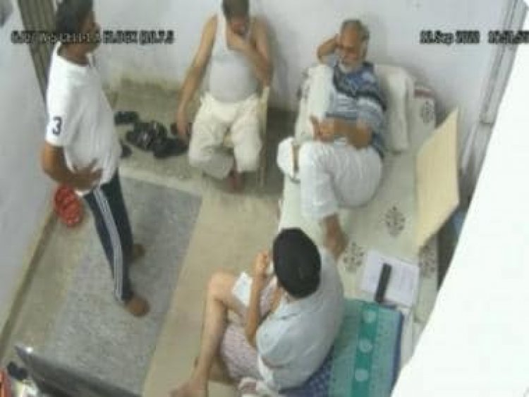 Another video of Satyendar Jain meeting suspended Tihar jail chief &amp; other guests emerges; Watch