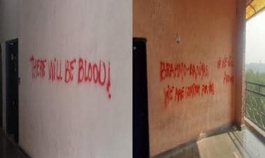 JNU Vice Chancellor Santishree D. Pandit condemns 'exclusivist tendencies' after campus walls are defaced with slogans