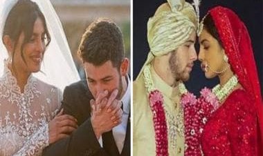 Priyanka Chopra shares some adorable pictures with her 'babe' Nick Jonas on fourth wedding anniversary