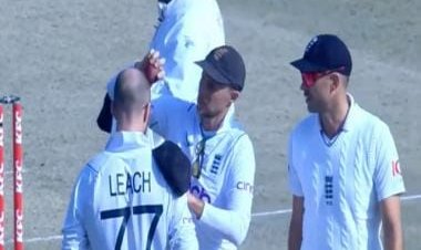 Watch: Joe Root’s ‘ingenious’ way to shine ball on Jack Leach’s head during 1st Pakistan-England Test
