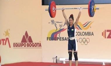 Mirabai Chanu wins silver medal at World Weightlifting Championships
