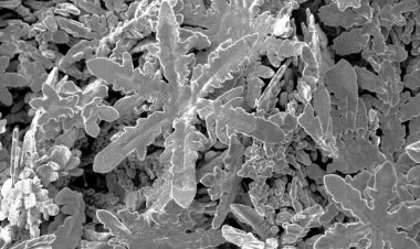 How to make tiny metal snowflakes