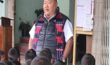 Nagaland Minister Temjen Imna Along shares adorable photo with dog, asks 'Who is cuter?'