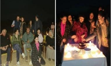 Kareena Kapoor, Saif, Soha and Saba jet off to Jaisalmer for Sharmila Tagore's birthday; photos here
