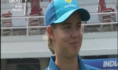 Watch: Australia women's cricketer Phoebe Litchfield’s interactive session with local girls in Mumbai