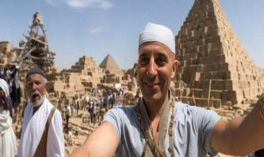 Future in another timeline: How an ‘artist’ was able to time travel and take selfies in the distant past