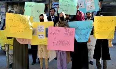 WATCH: Taliban thrashing, shooting male students for boycotting exams over university ban on women