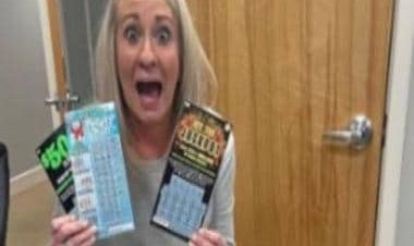 US: Kentucky woman draws 175,000 dollars against lottery ticket won in office 'Christmas' party