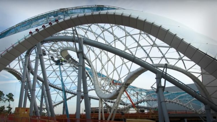 Can Rival Rides Disney Theme Park Rival Six Flags Rolling Out New Ride - BIZLI | News ...