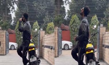 Ayushmann Khurrana's new love is a Ducati Scrambler, actor shares a trailblazing video with fans
