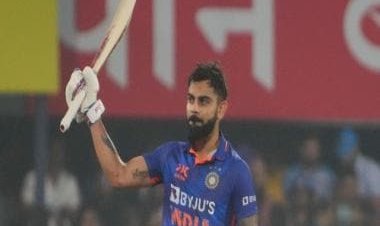 Sachin Tendulkar praises Virat Kohli after India batter equals his ODI century record
