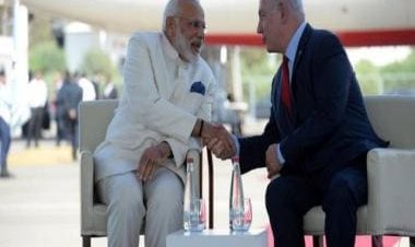 Indian PM Narendra Modi's speaks to Israeli counterpart Netanyahu, agrees on strengthening India-Israel strategic ties