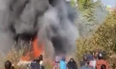 Passenger plane with 72 people onboard crashes in Nepal's Pokhara; Death toll rises to 68