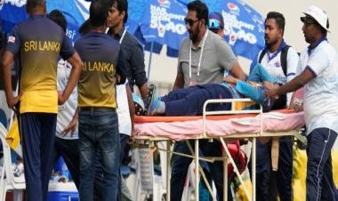 India vs Sri Lankan: Jeffrey Vandersay, Ashen Bandara collide trying to save boundary, stretched off the field